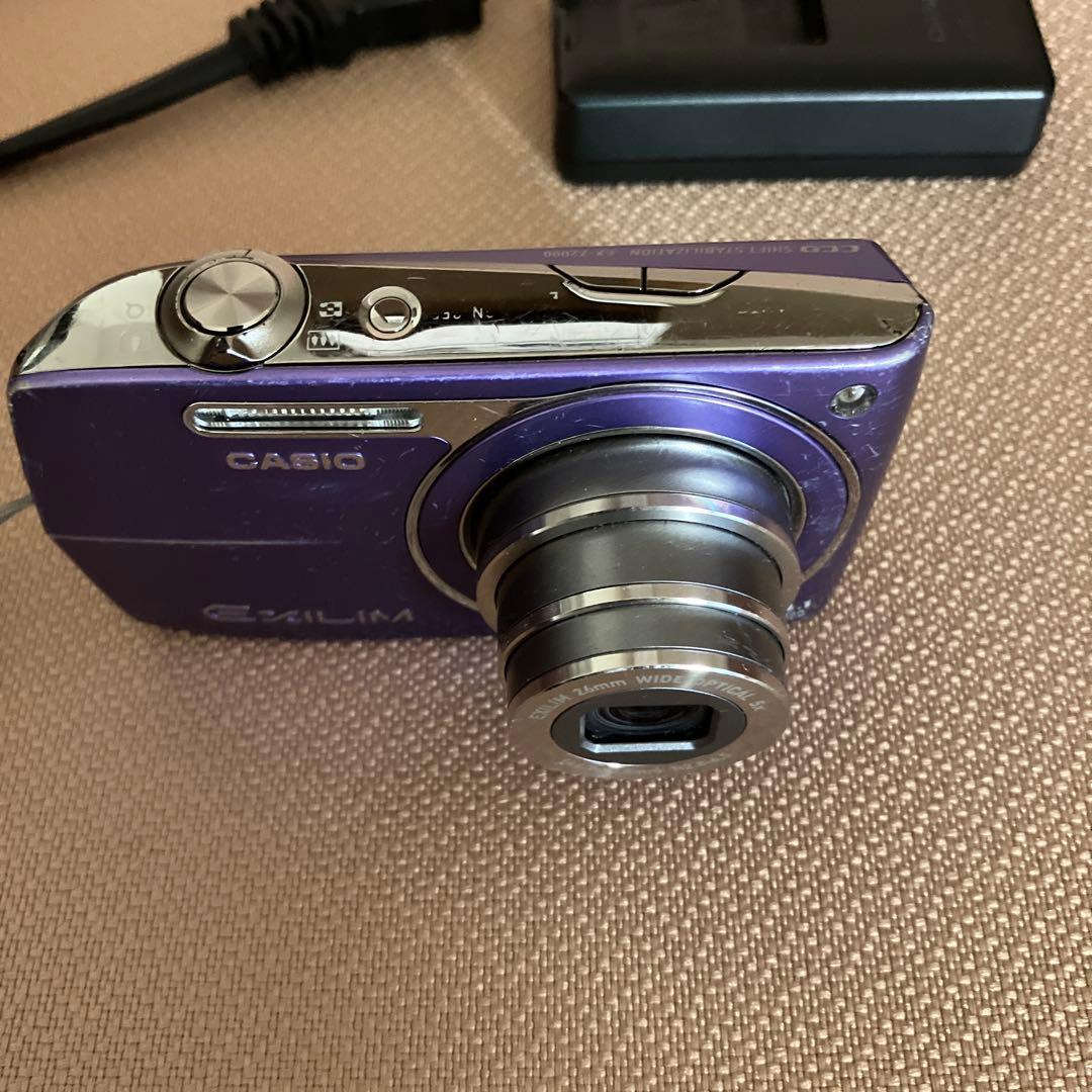 CASIO EXILIM EX-z2000 14.1メガピクセル パープル