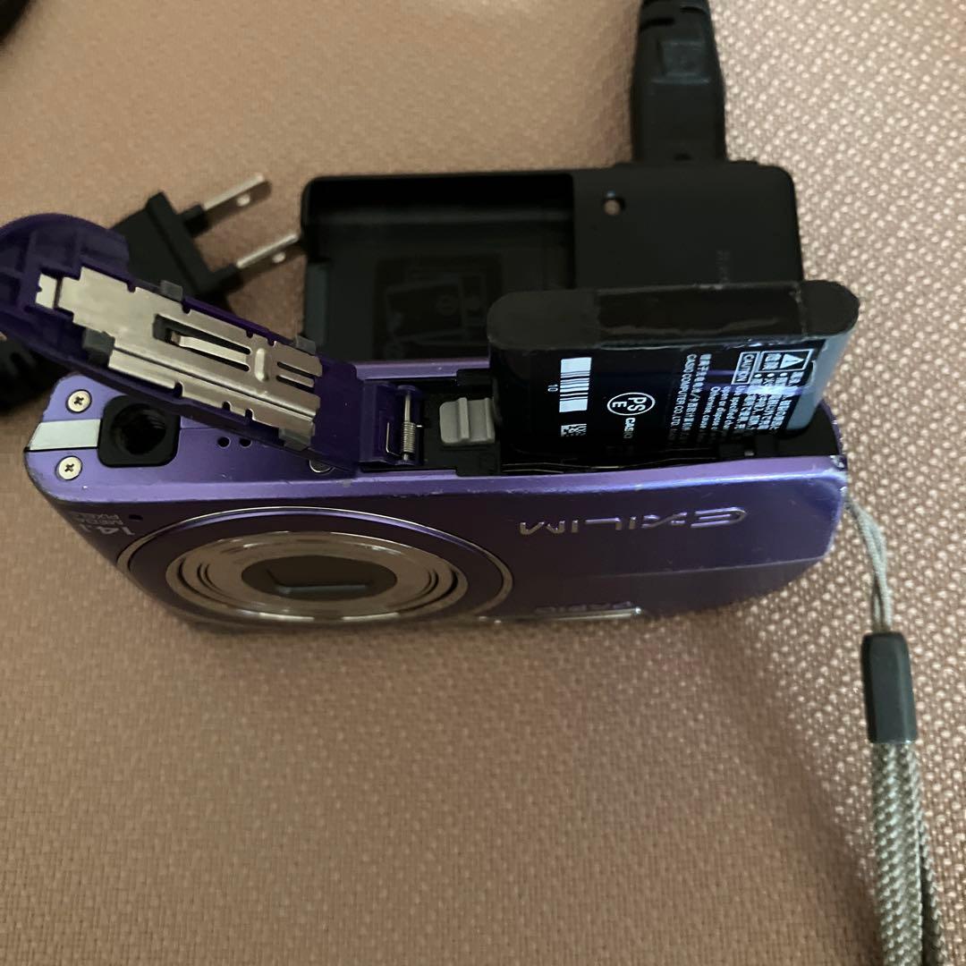 CASIO EXILIM EX-z2000 14.1メガピクセル パープル