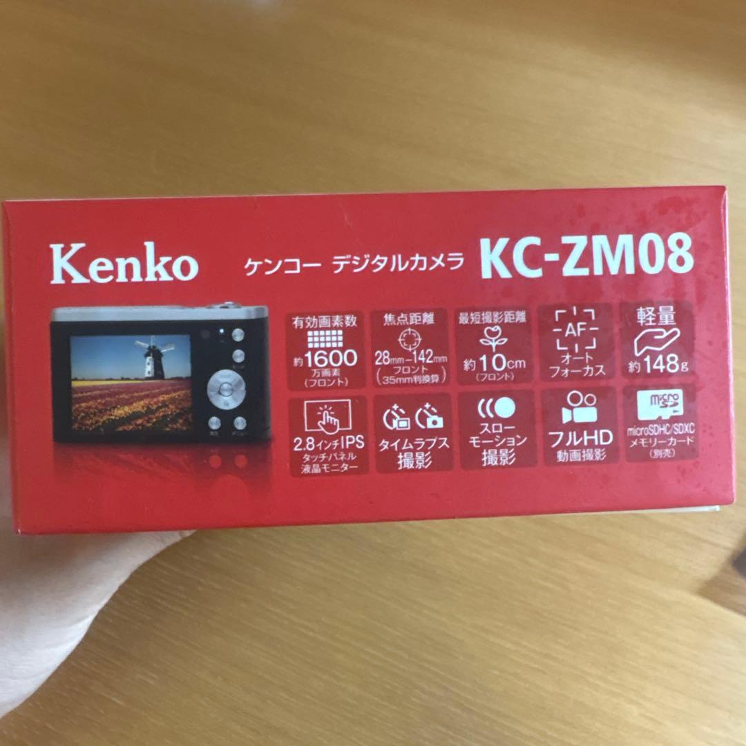 Kenko KC-ZM08 コンパクトデジタルカメラ　ケンコー