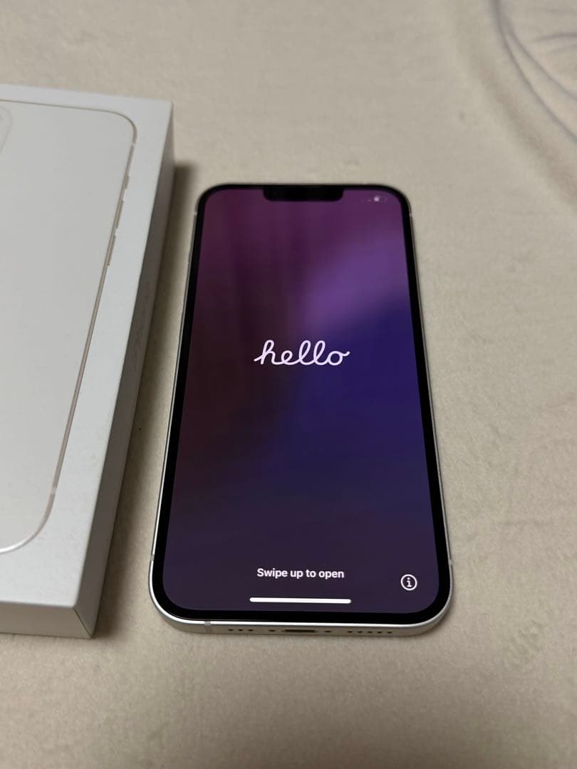 Apple iPhone 13 ホワイト 66% 初期化済み