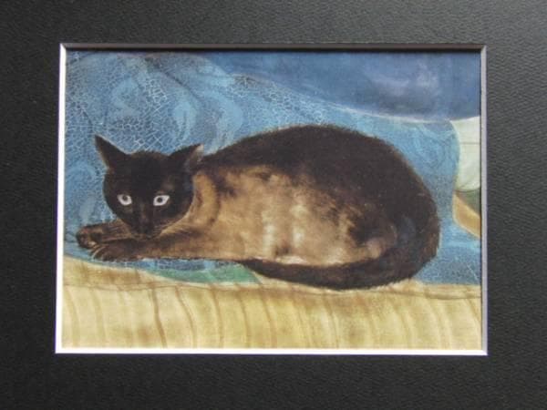 藤田嗣治、【エミリー・クレイン・シャドボーンの肖像（部分）】