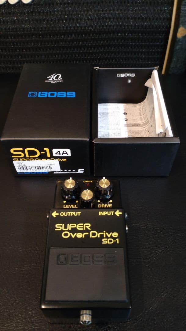 【最終価格】BOSS SD-1 4A 40th anniversary