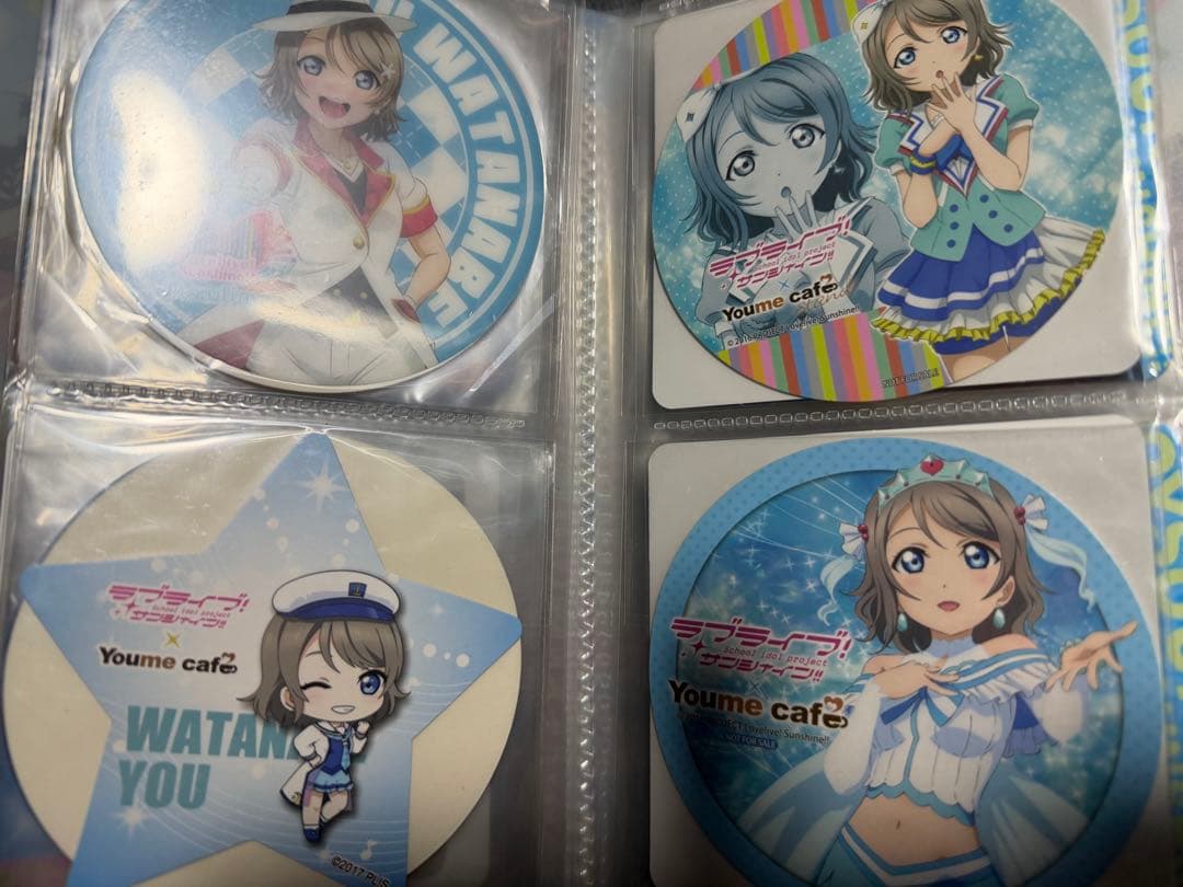 ラブライブ 渡辺曜 コースター 510枚 沼津 gigo 海外　Aqours