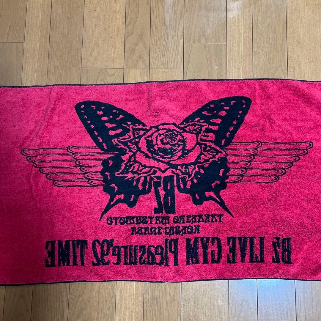 B'z(ビーズ)LIVE-GYM Pleasure'92 TIME ツアータオル