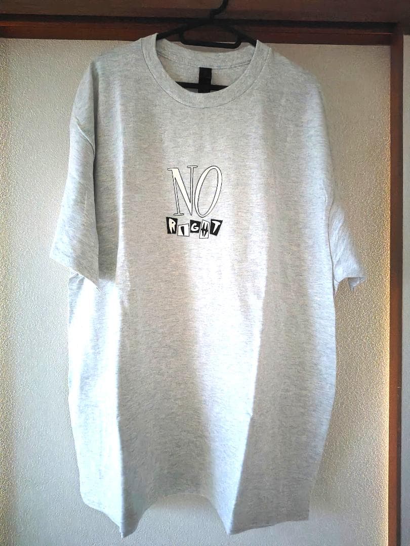 【新品】NO RIGHT Tシャツ XLサイズ