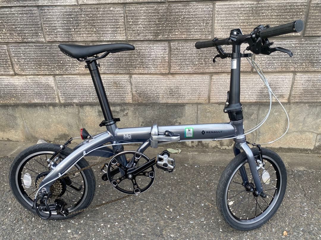 ルノーRENAULT 折りたたみ自転車 マグネシウム8 MAGNESIUM8