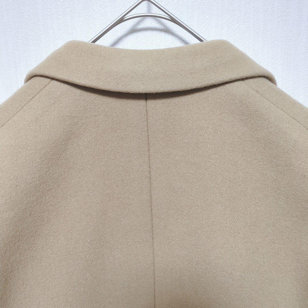 1365 【ドゥロワー】 チェスターコート　(Ｍ)　ウール　シルク