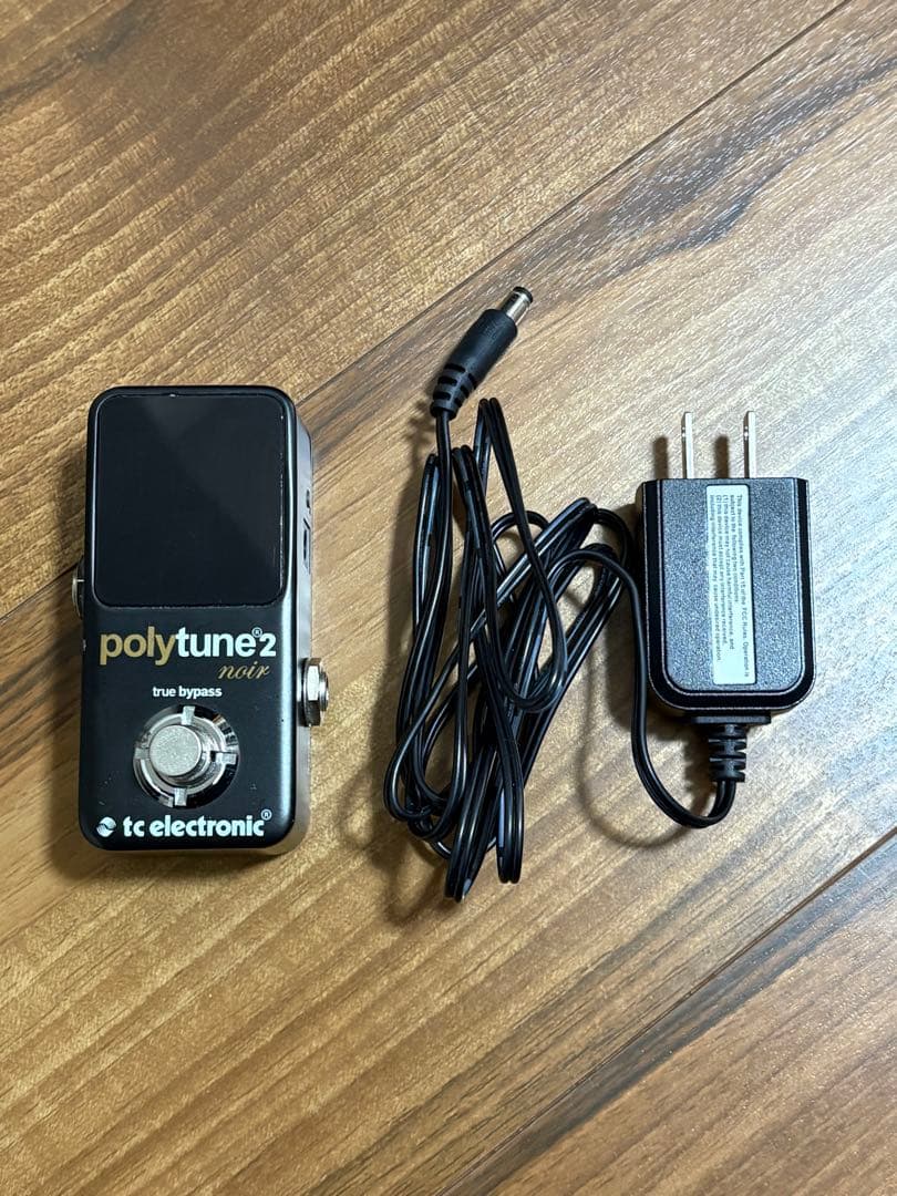 Polytune2 Noir TC Electronic 電源アダプタ付