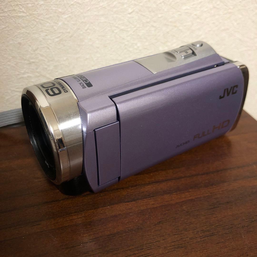極美品 JVC Everio GZ-E310 バッテリー2個付 ビデオカメラ