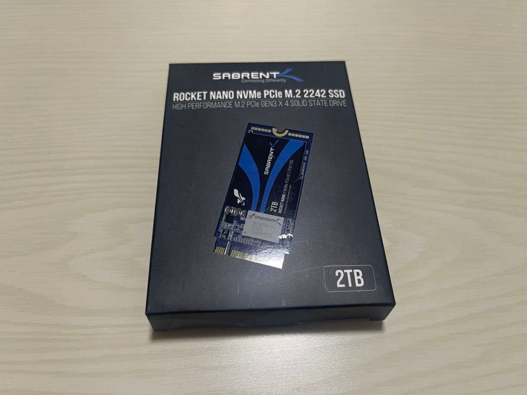 内蔵型SSD SABRENT SSD 2TB M.2 NVMe PCle M.2 2242