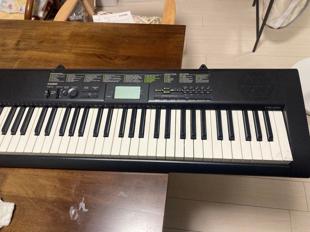 CASIO CTK-1100 61鍵キーボード