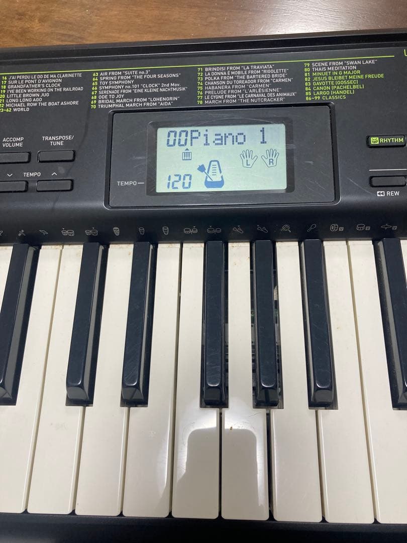 CASIO CTK-1100 61鍵キーボード