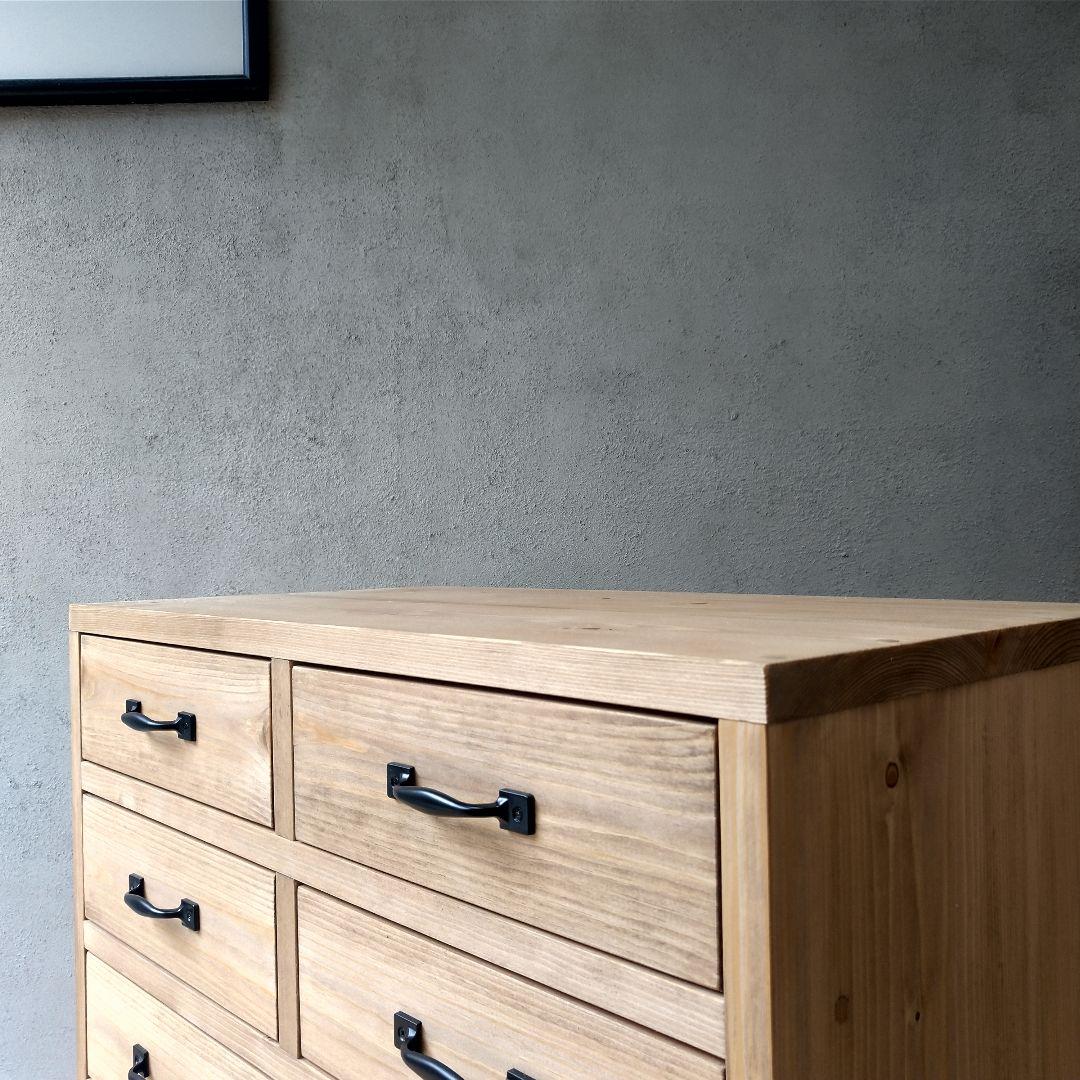 8drawers chest チェスト 作業台 袖机 収納 引出し