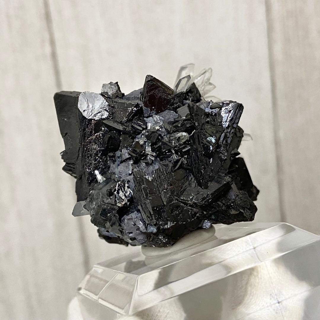 スファレライト　ガレナ　クォーツ　鉱物標本　原石　天然石　ストーン　共生標本