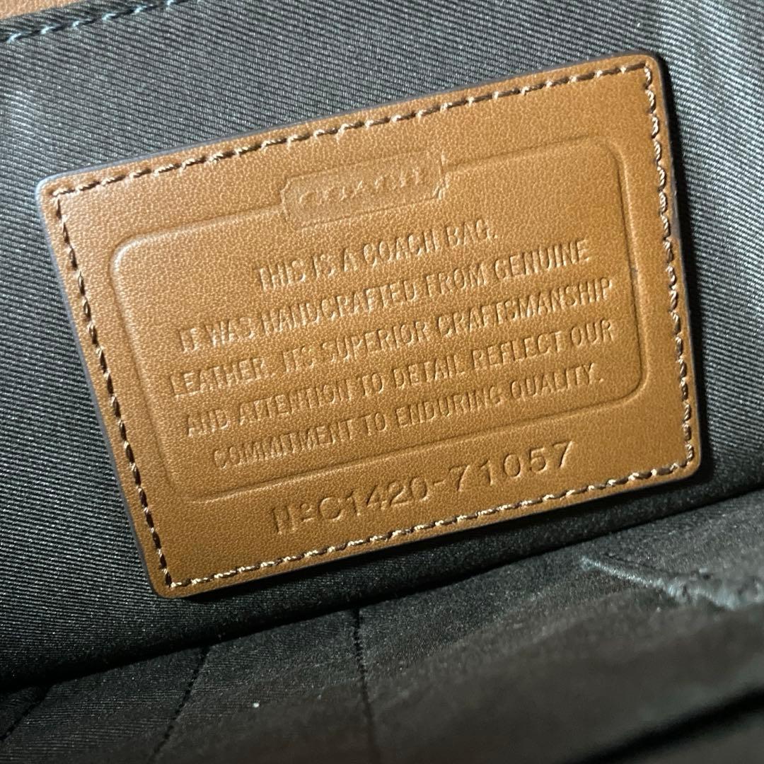 COACH オールド コーチ ビジネスバッグ 2WAY ブラウン 71057