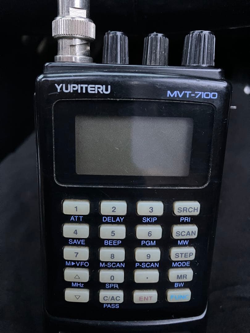 YUPITERU マルチバンドレシーバー. MVT-7100稼働品、取説付き
