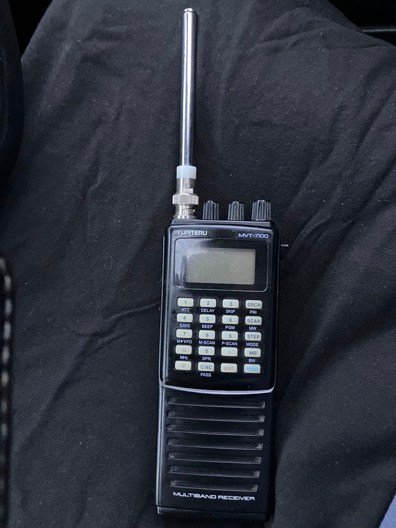 YUPITERU マルチバンドレシーバー. MVT-7100稼働品、取説付き