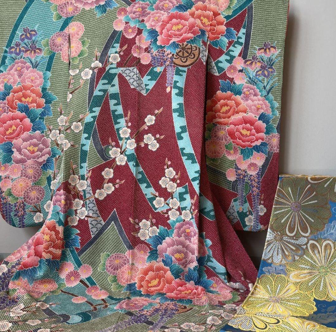 ピヨピヨ⭐︎　藤娘きぬたや　振袖セット一式