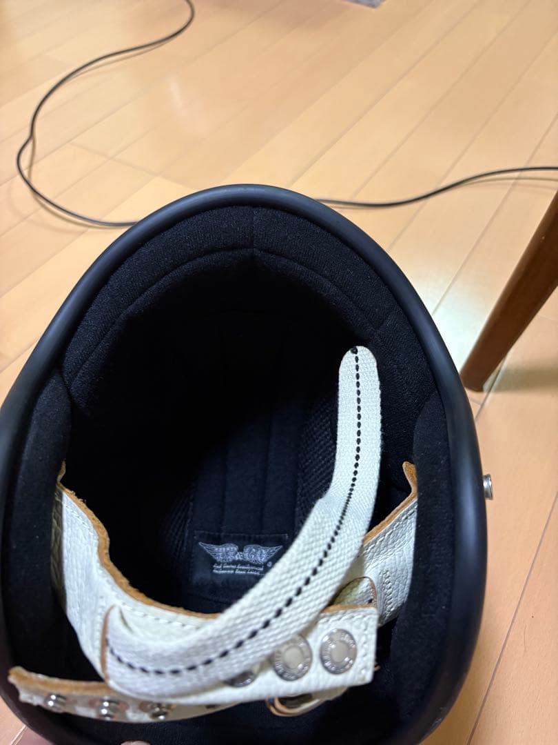 tt&co ヘルメット　スーパーマグナム　アイボリー　ハーレー　Lサイズ