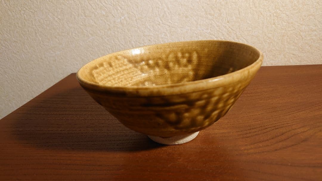 伊羅保　抹茶碗　茶道具　信楽焼　萩焼　アンティーク抹茶碗　蔵出し　１客