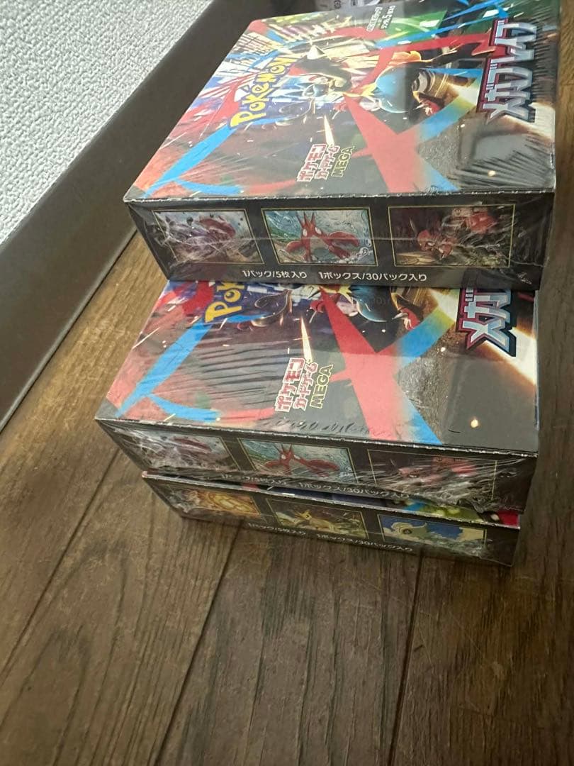 新品未開封　正規シュリンク付き　メガブレイブ　5boxセット売り！