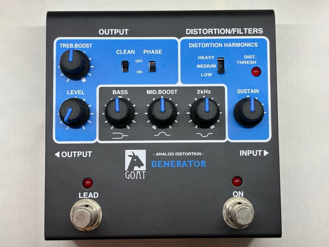 goat blue series generator アダプター付き