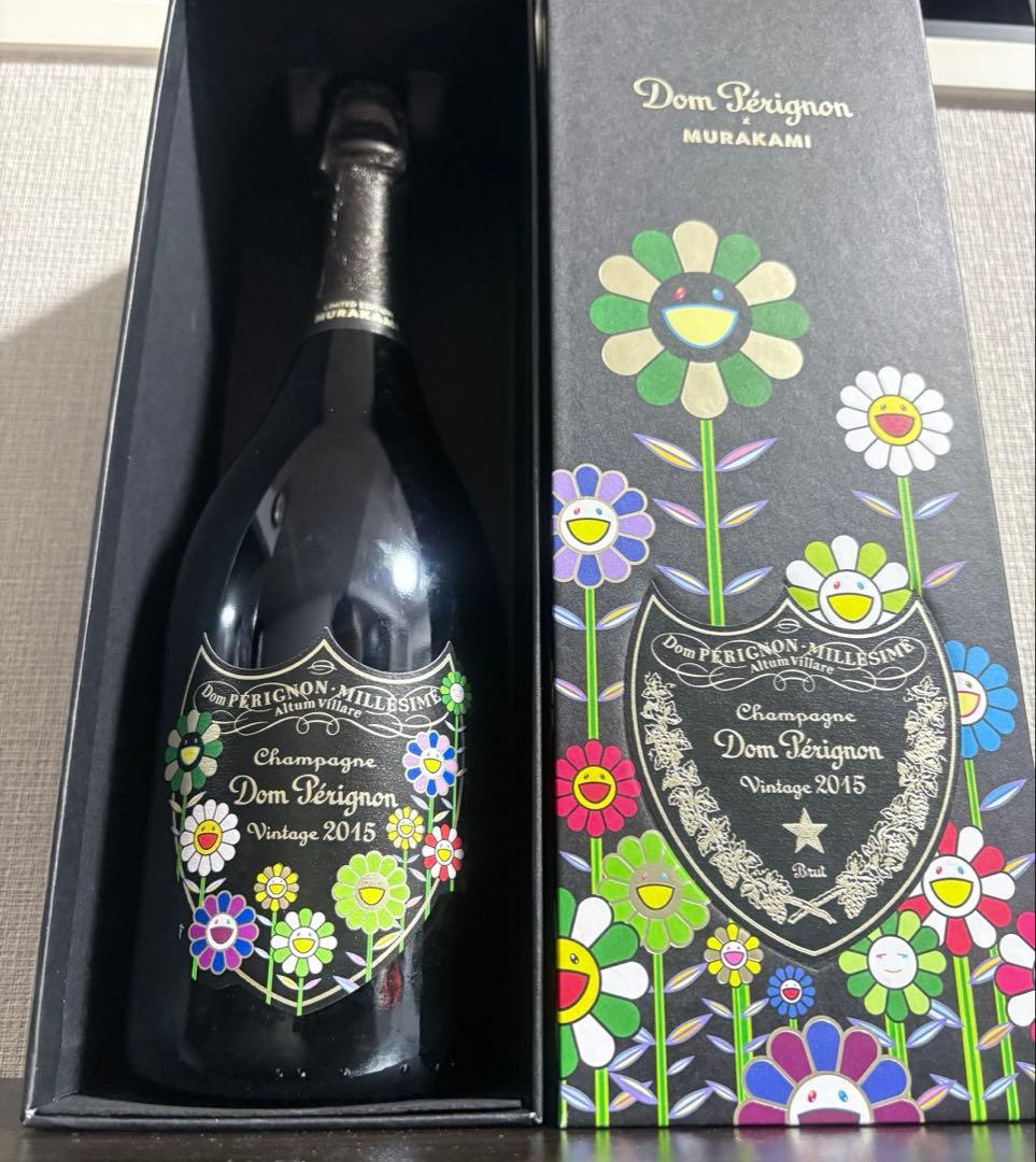 ドン ペリニヨン ヴィンテージ 2015村上隆限定ギフト箱・バッグ付750ml