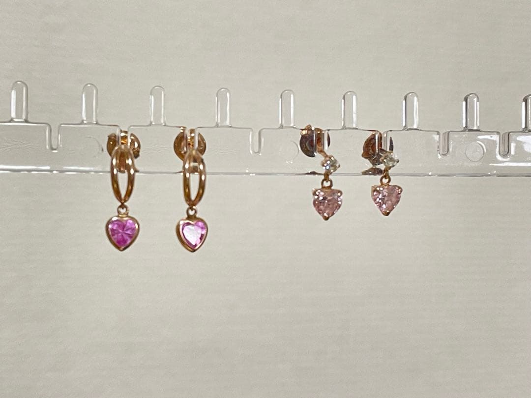 カナル4℃ K10 ピアス 両耳 2点セット