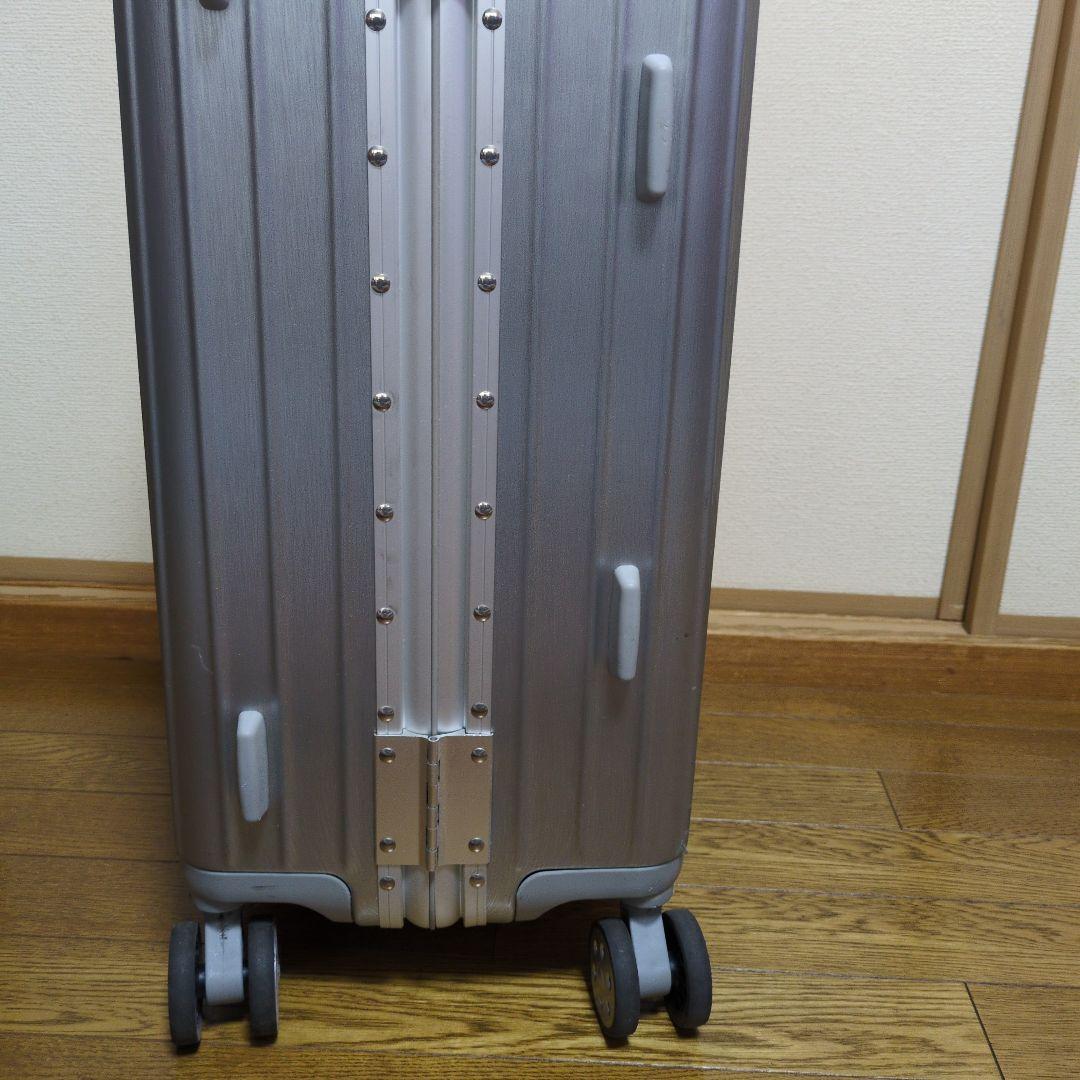 お値下　 muta シルバー キャリーケース　TSDロック付