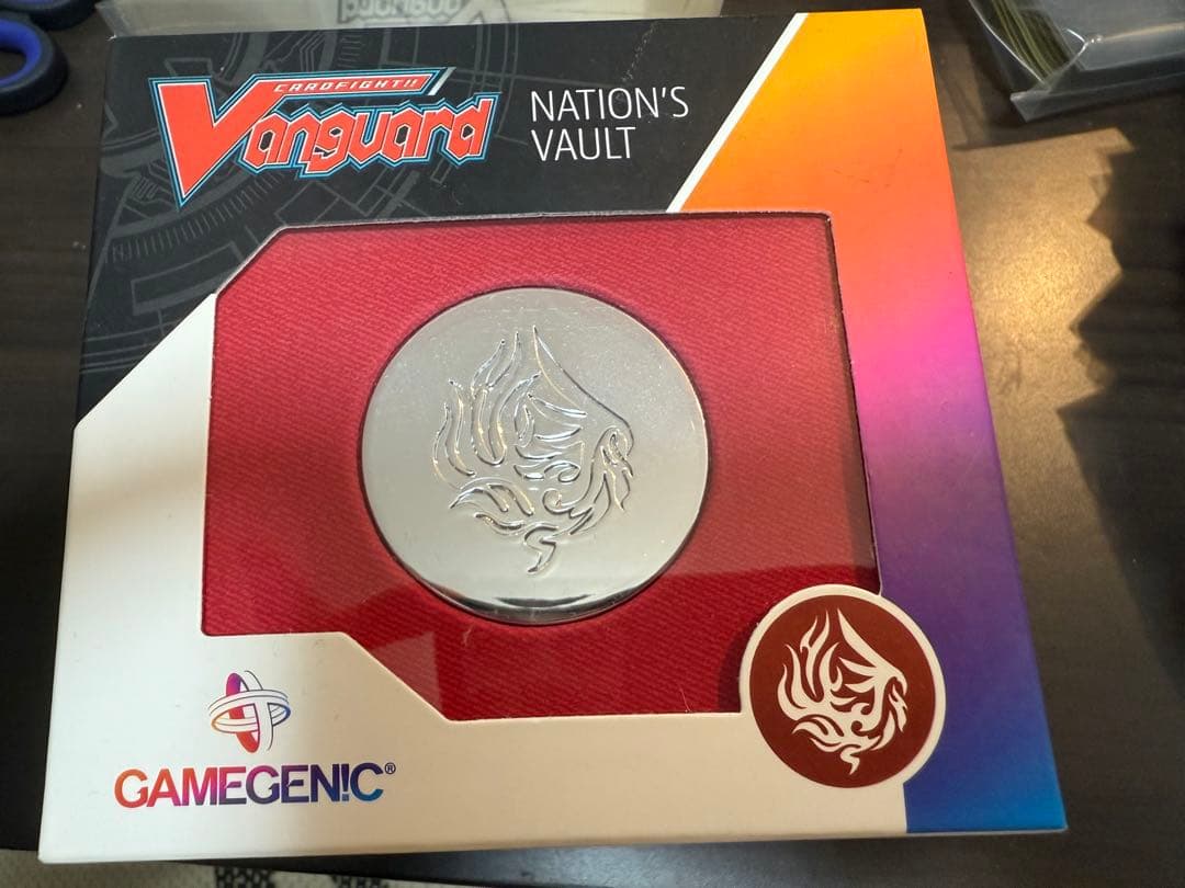 カードファイト!! ヴァンガード nation's vault デッキケース 赤