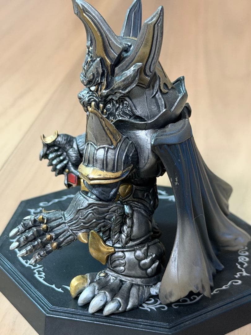 牙狼デフォルメ魔戒コレクション　黄金騎士ガロメッキver. 暗黒騎士キバ　セット