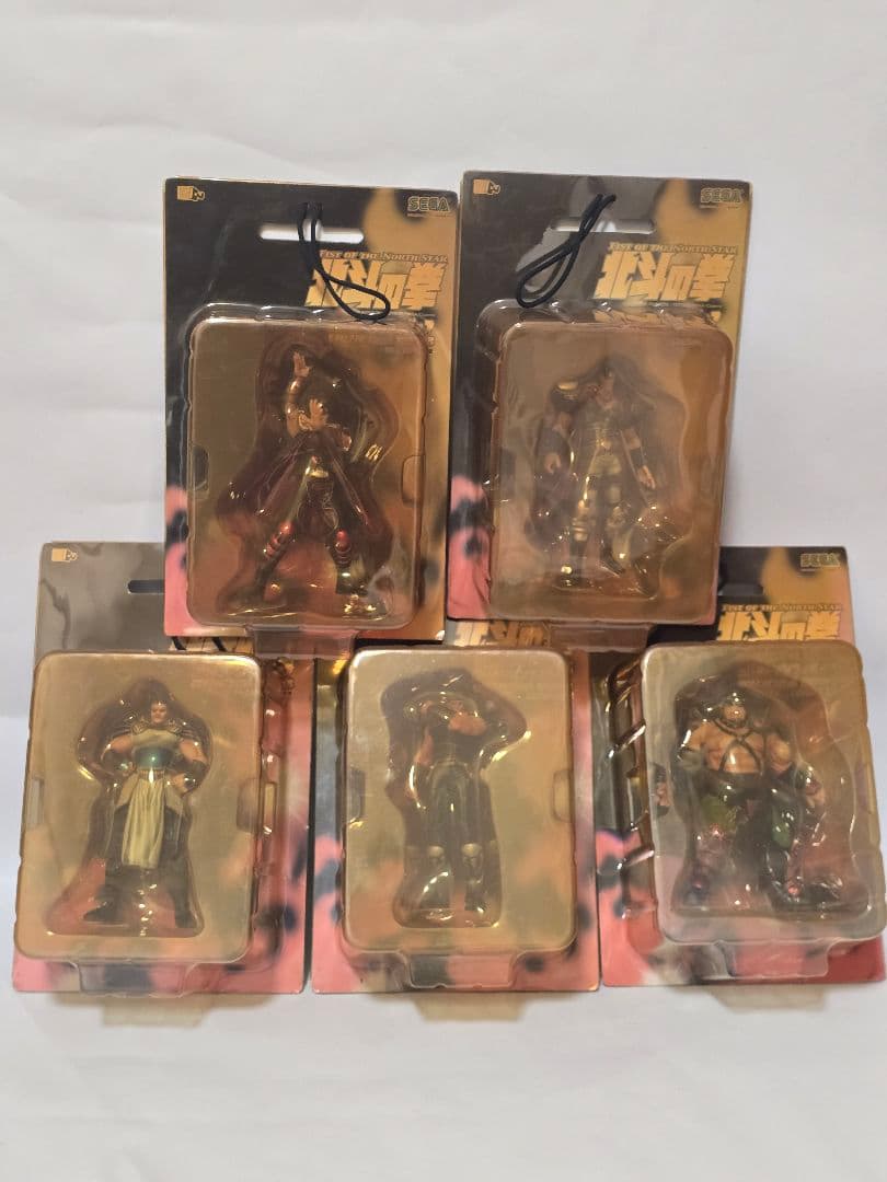 【タイトル】 南斗五車星コンプリート5体セット北斗の拳当時物フィギュアSEGA