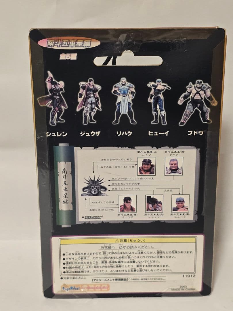 【タイトル】 南斗五車星コンプリート5体セット北斗の拳当時物フィギュアSEGA