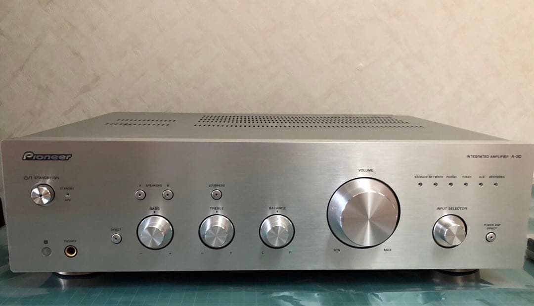 7月限定プレゼント付き Pioneer A-30 インテグレイテッドアンプ