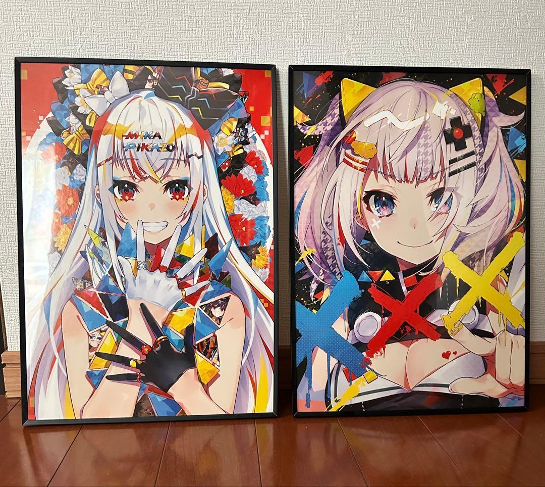 Mika Pikazo複製原画2点【訳あり】