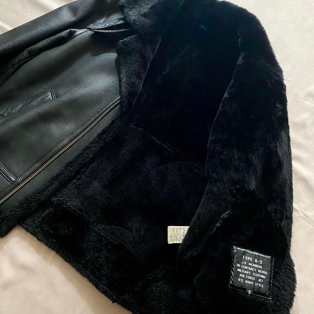 B-3 Flight Jacket Shearling Mouton ムートン