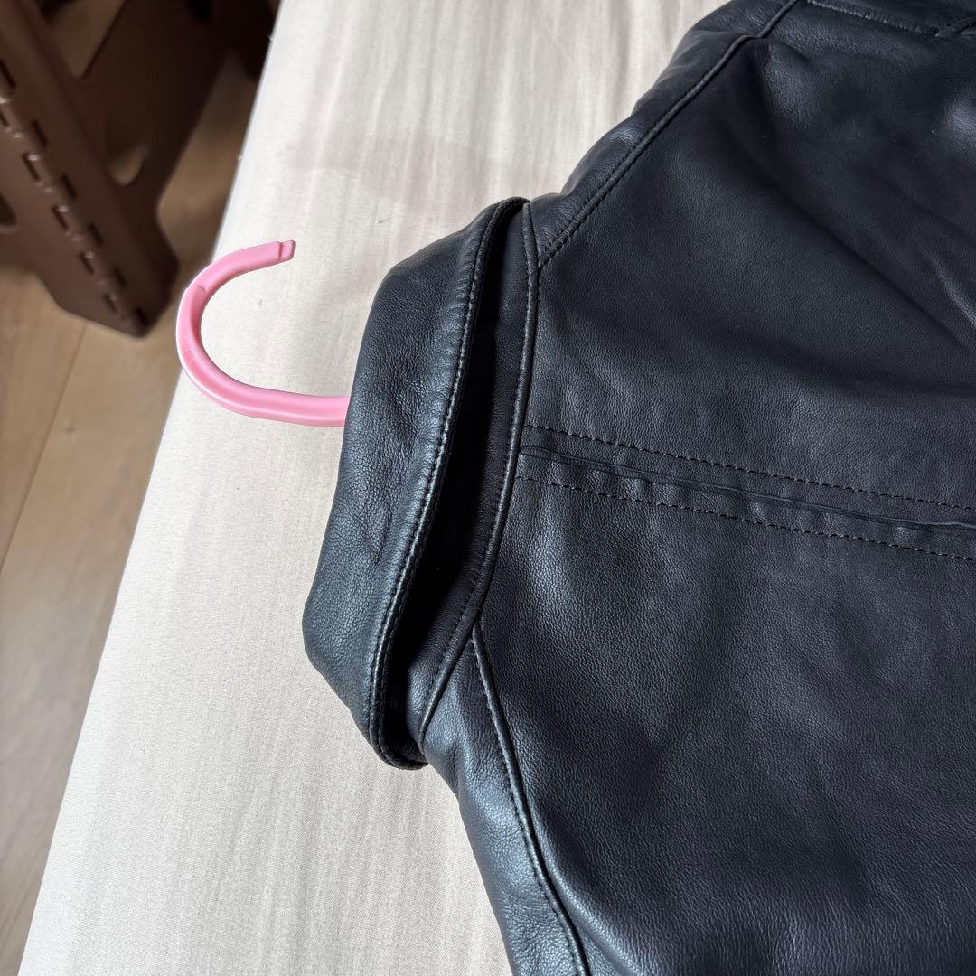 リップバンウィンクル ラムレザージャケットサイズ4