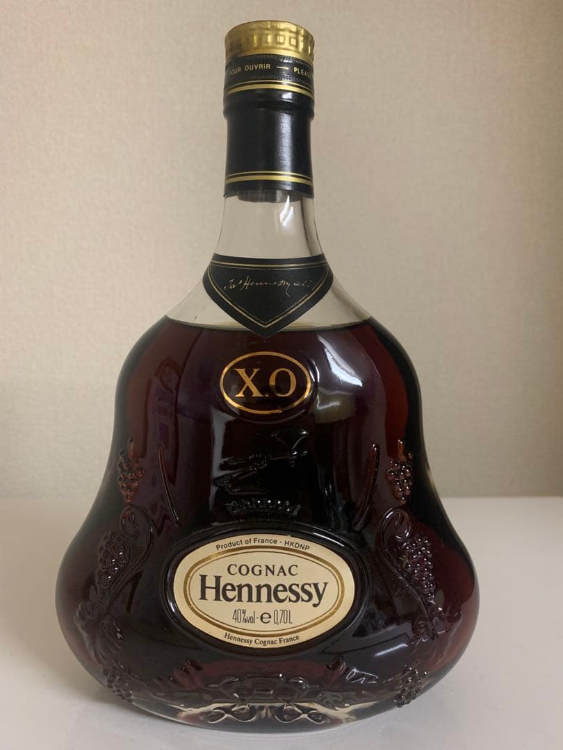 (未開封)ヘネシー　Hennessy XO コニャック　金キャップ