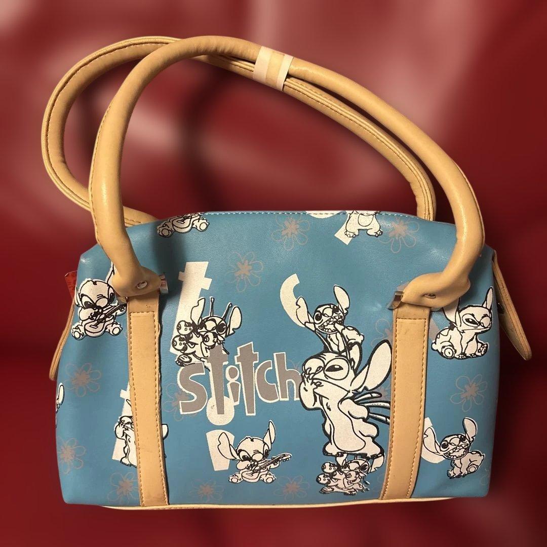 ゲームセンター限定非売品・新品スティッチ 可愛いハンドバッグ ・ディズニー