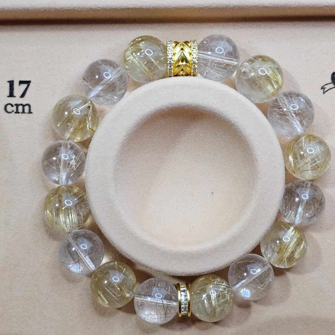 恋桜子様【お取り置き品】ゴールドルチル シルバールチル ブレスレット