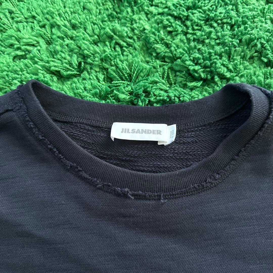 Mサイズ　JIL SANDER コットンノースリーブ　ネイビー