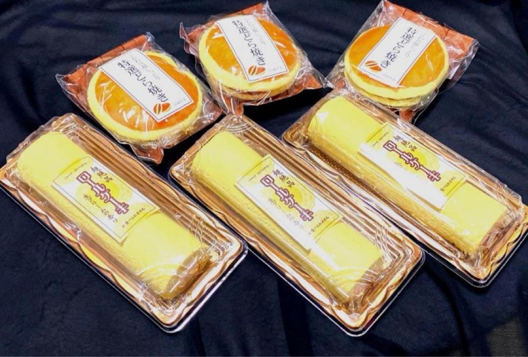超絶品ロールケーキスクイーズ×3 どら焼きスクイーズ×3