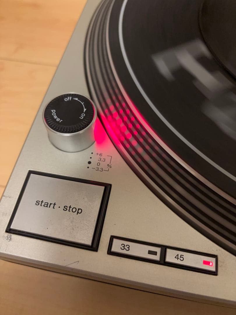 【簡易動作確認済】Technics ターンテーブル SL-1200MK3D