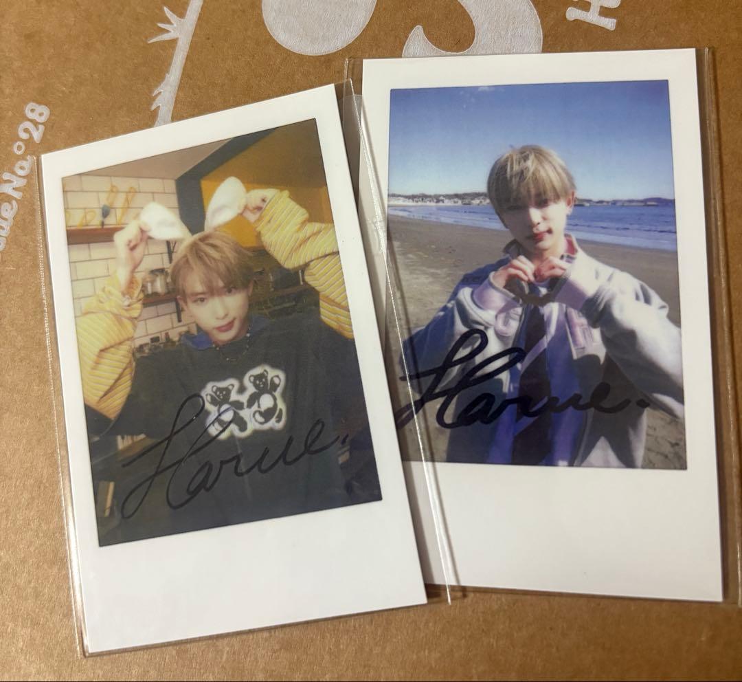 &TEAM D'ICON HARUA ハルア　トレカ　雑誌　写真集　チェキ