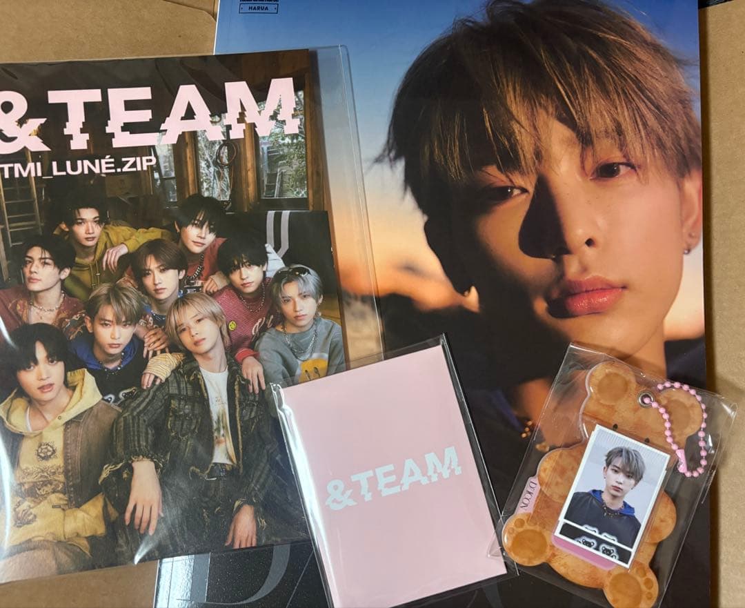 &TEAM D'ICON HARUA ハルア　トレカ　雑誌　写真集　チェキ