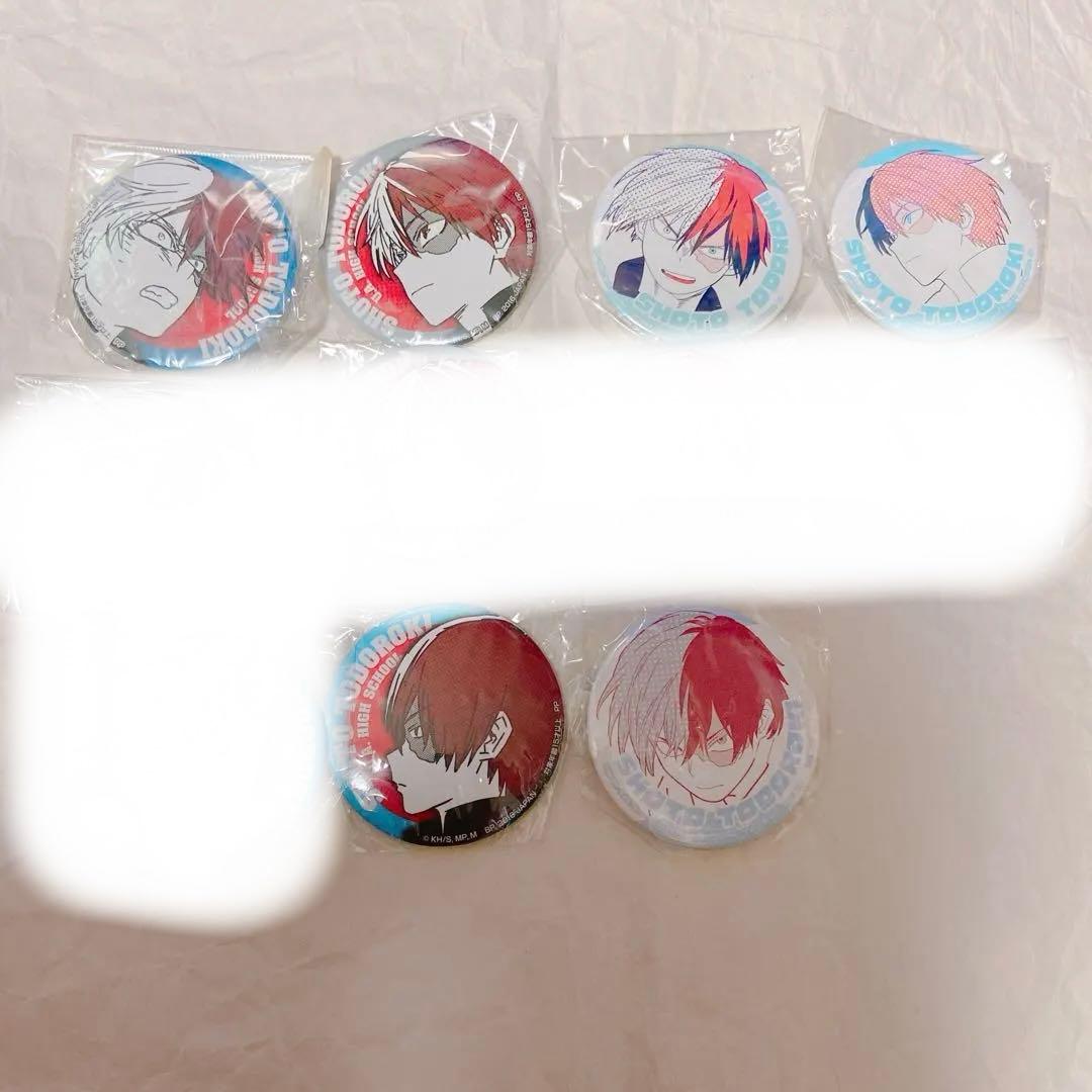 僕のヒーローアカデミア　轟　バラエティ缶バッジ　セット