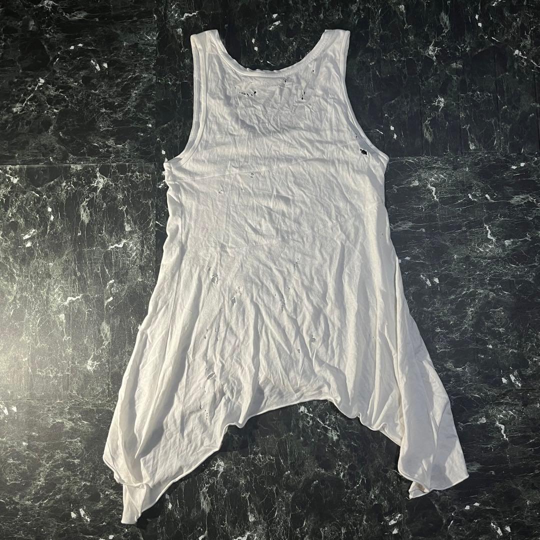 【KSUBI】HARD CRUSHED TANK TOP