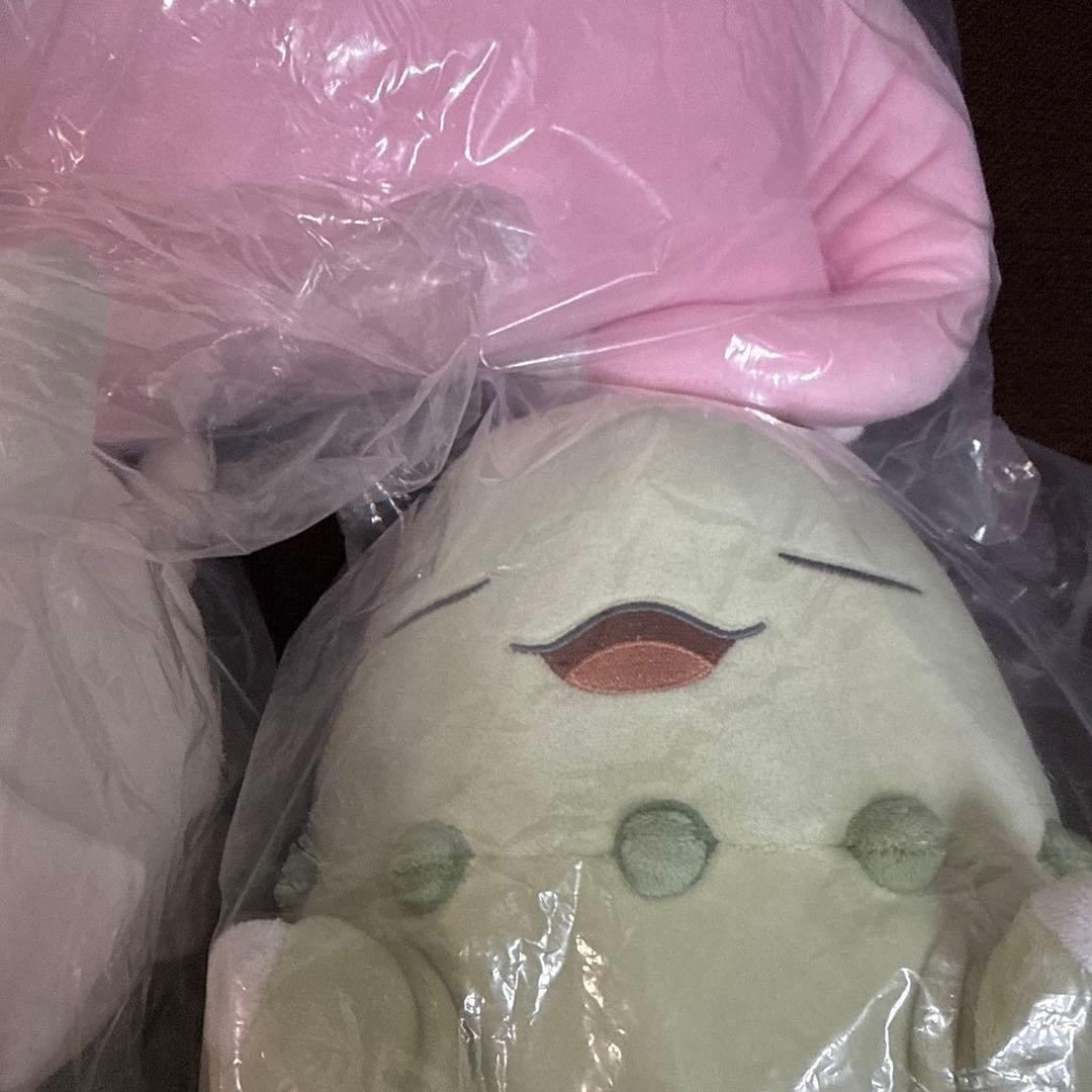 もっちりぬいぐるみPokémonSleep おやすみカラカラ ヤドン　チコリータ