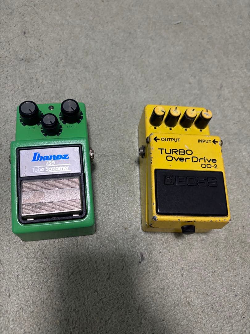 Tube Screamer & OverDrive CD-2 ハンダゴテ付き