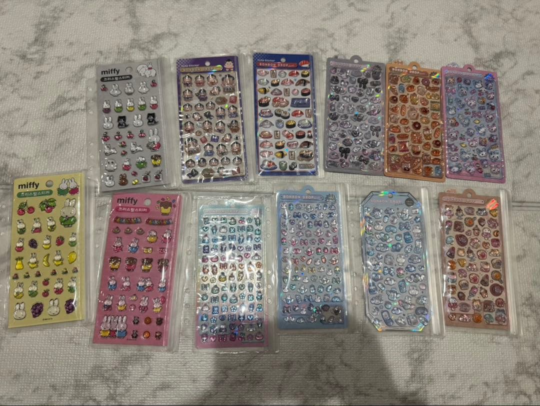 正規品 ボンドロ等シールまとめ売り計65点